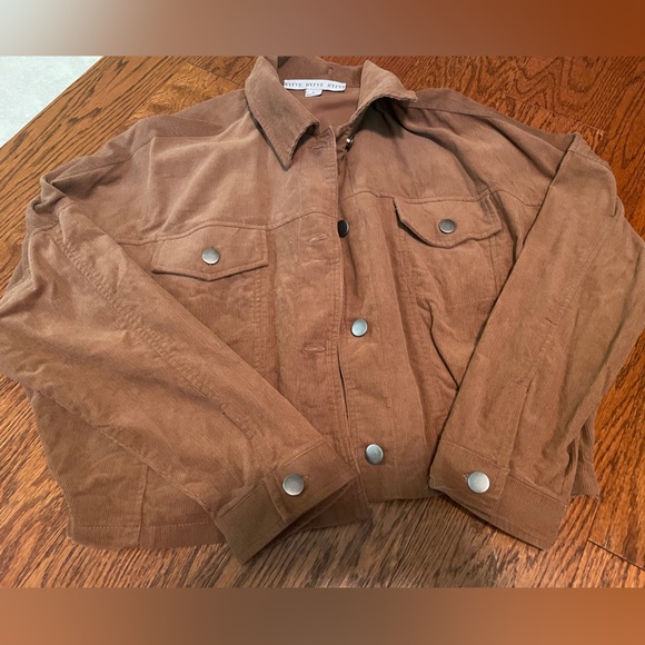 HYFVE Jackets & Blazers - Boutique Cropped Corduroy Jacket